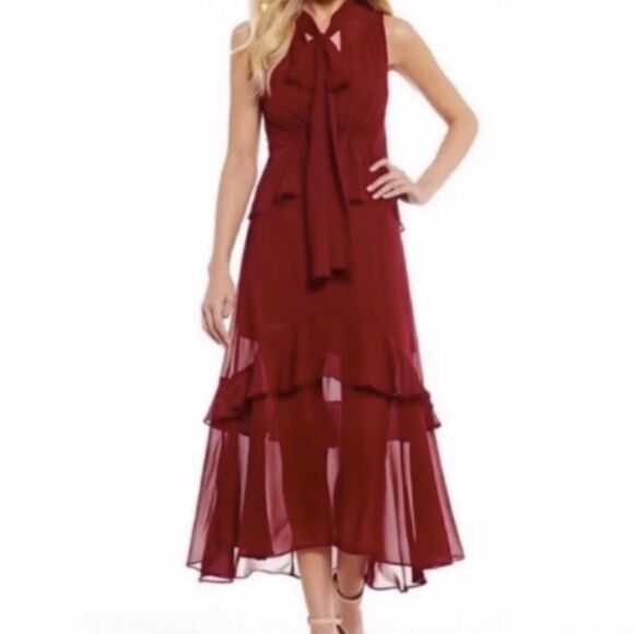 Gianni Bini Dresses & Skirts - Women’s NWT Gianni Bini Burgundy Miranda Dress